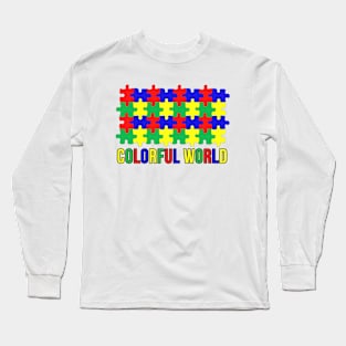 Colorful World Long Sleeve T-Shirt